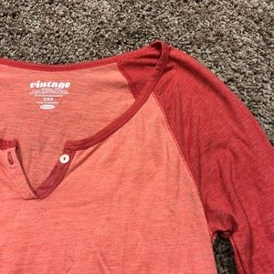 Old Navy Vintage Baseball Tee